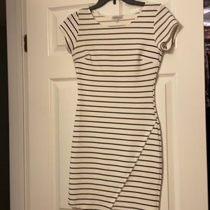 Black and white dress